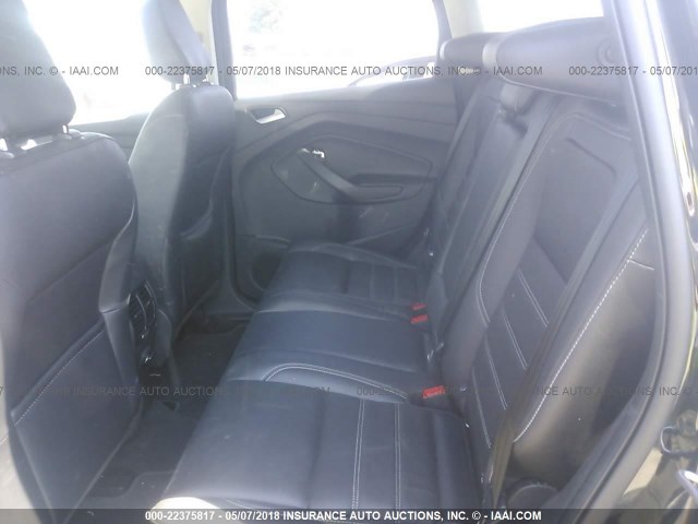 1FMCU0HD3JUC12941 - 2018 FORD ESCAPE SEL BLACK photo 8