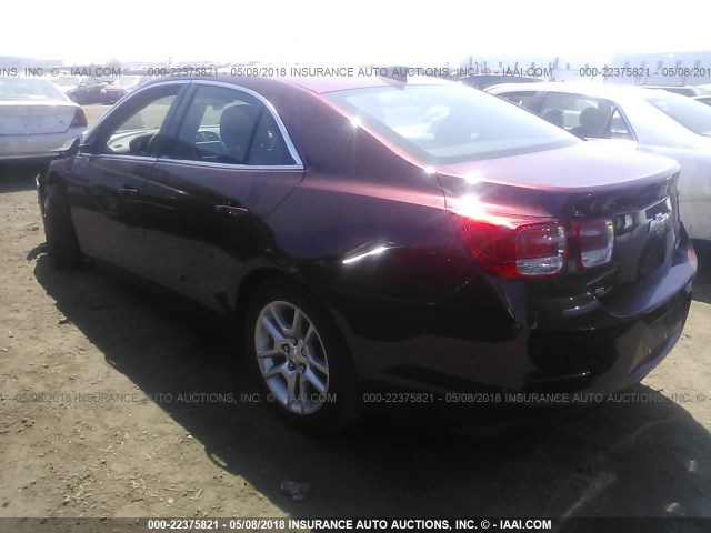1G11C5SL1FF269641 - 2015 CHEVROLET MALIBU 1LT 勃艮第红 照片 3