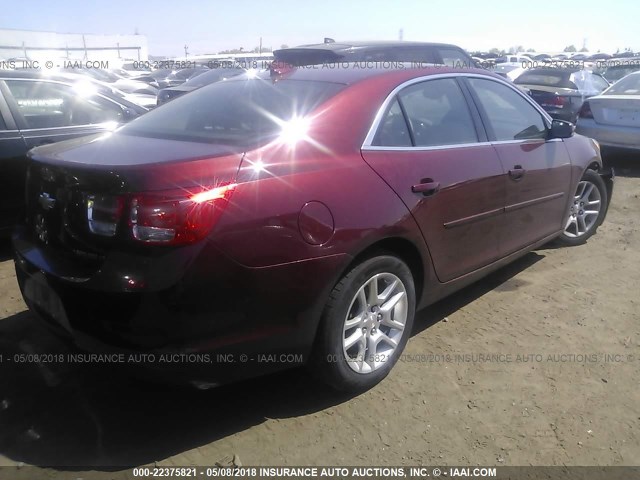 1G11C5SL1FF269641 - 2015 CHEVROLET MALIBU 1LT 勃艮第红 照片 4