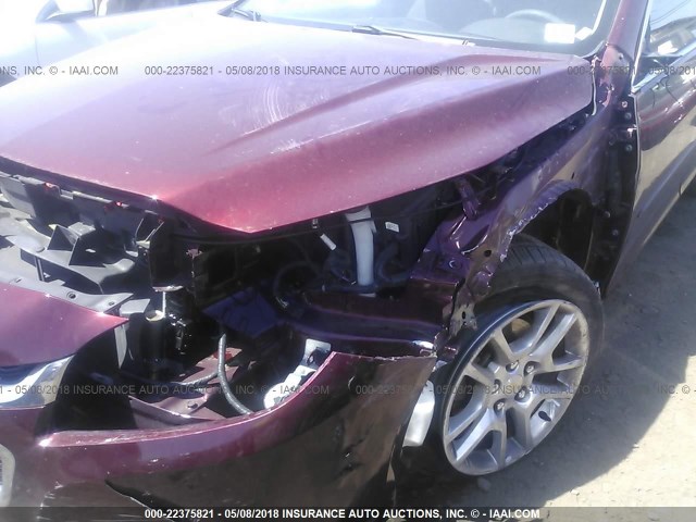 1G11C5SL1FF269641 - 2015 CHEVROLET MALIBU 1LT 勃艮第红 照片 6