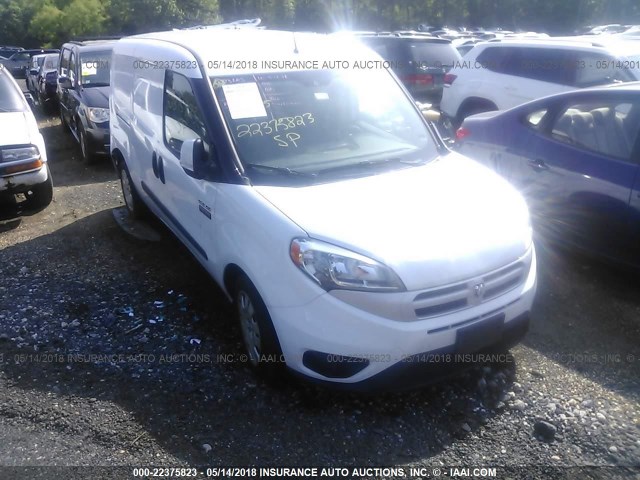 ZFBERFBT0G6A99020 - 2016 RAM PROMASTER CITY SLT 白色 照片 1