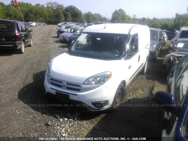 ZFBERFBT0G6A99020 - 2016 RAM PROMASTER CITY SLT WHITE photo 2