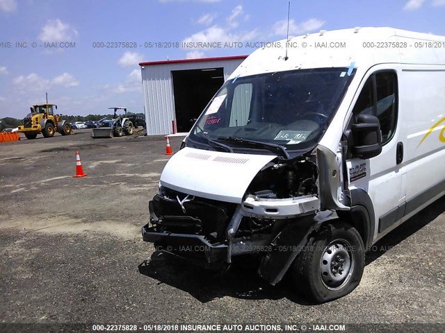 3C6TRVDGXFE520849 - 2015 RAM PROMASTER 2500 2500 HIGH WHITE photo 6