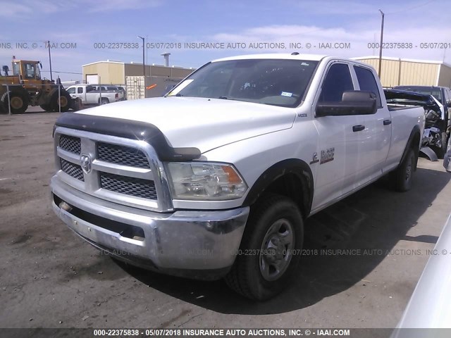 3C6UR5HL2DG572098 - 2013 RAM 2500 ST WHITE photo 2