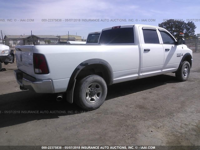 3C6UR5HL2DG572098 - 2013 RAM 2500 ST WHITE photo 4