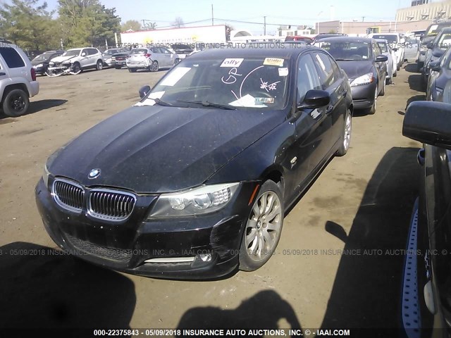 WBAPL33549A406124 - 2009 BMW 335 XI BLACK photo 2