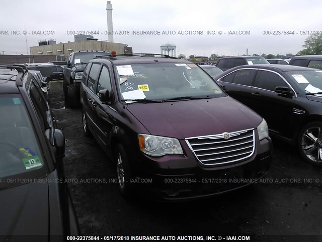 2A8HR54P48R701647 - 2008 CHRYSLER TOWN & COUNTRY TOURING RED photo 6