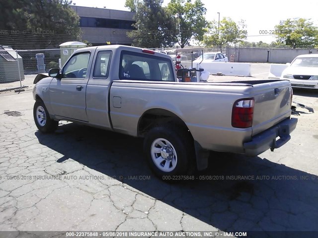 1FTYR14V53PB16990 - 2003 FORD RANGER SUPER CAB BROWN photo 3