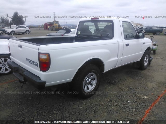 4F4YR12D48PM04735 - 2008 MAZDA B2300 WHITE photo 4