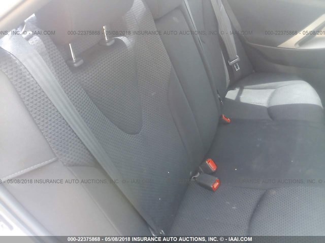 4T1BE46K49U405113 - 2009 TOYOTA CAMRY SE/LE/XLE SILVER photo 8