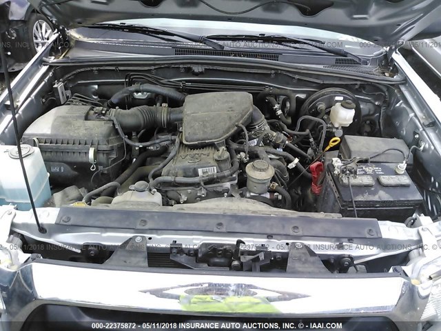 5TFTX4CN1FX066449 - 2015 TOYOTA TACOMA ACCESS CAB Күміс фото 10