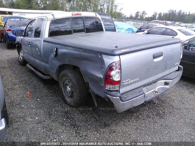 5TFTX4CN1FX066449 - 2015 TOYOTA TACOMA ACCESS CAB Күміс фото 3