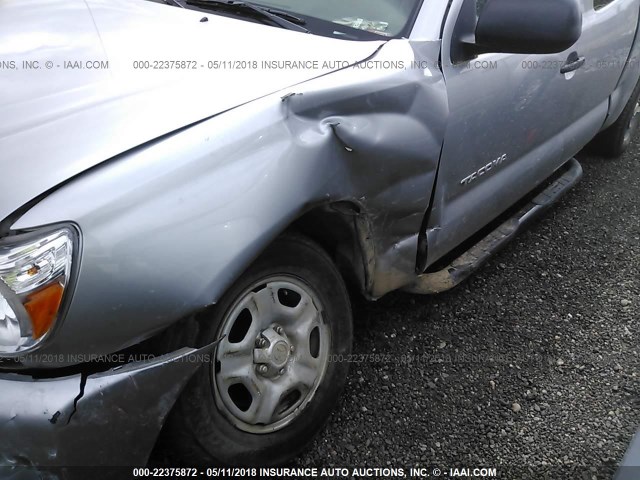 5TFTX4CN1FX066449 - 2015 TOYOTA TACOMA ACCESS CAB Күміс фото 6