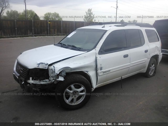 1GKET16S946154127 - 2004 GMC ENVOY XL WHITE photo 2