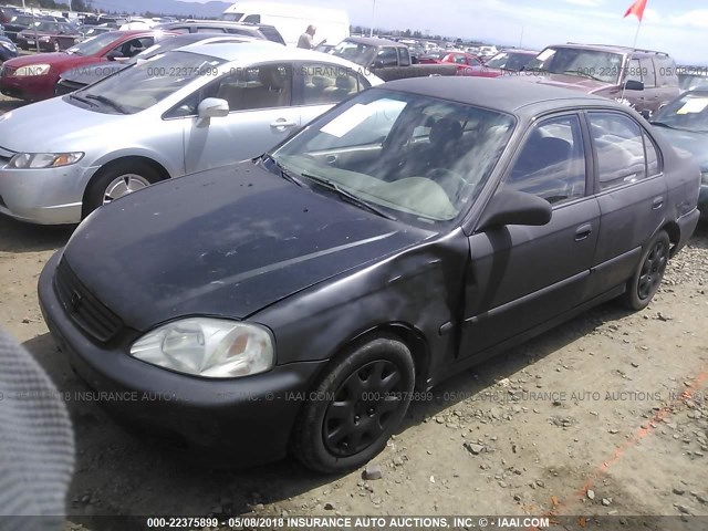 2HGEJ6612XH519211 - 1999 HONDA CIVIC SE BLACK photo 2