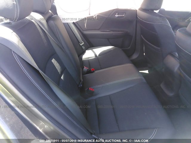 1HGCR2F5XHA239144 - 2017 HONDA ACCORD SPORT GRAY photo 8