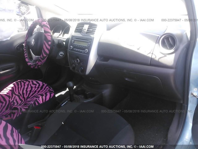 3N1CE2CP4FL433077 - 2015 NISSAN VERSA NOTE S/S PLUS/SV/SL/SR BLUE photo 5