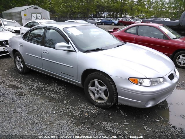 1G2WK52J61F122789 - 2001 PONTIAC GRAND PRIX SE SILVER photo 1