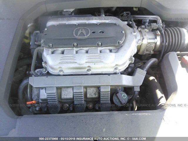 19UUA9F56AA001933 - 2010 ACURA TL WHITE photo 10