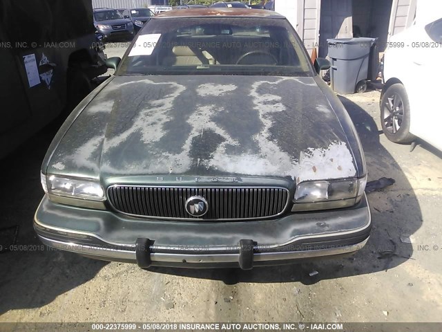1G4HR52LXRH520651 - 1994 BUICK LESABRE LIMITED GREEN photo 6