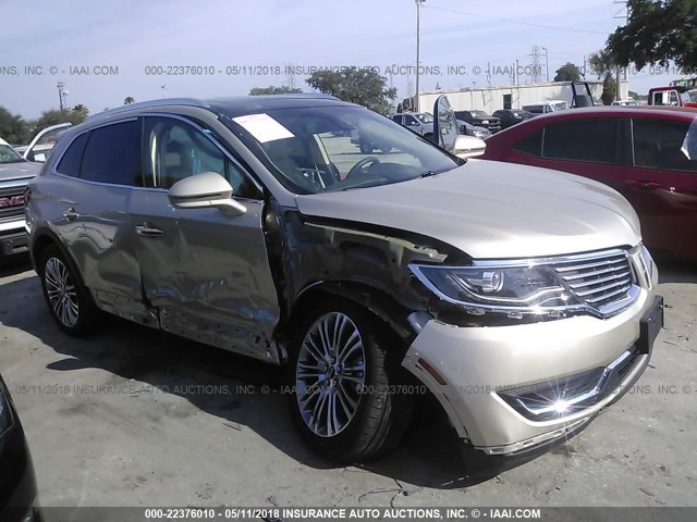 2LMPJ8LR9HBL38141 - 2017 LINCOLN MKX RESERVE Թուխ լուսանկար 1