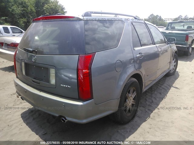 1GYEE637240187468 - 2004 CADILLAC SRX GRAY photo 4