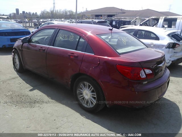 1C3LC56R88N276842 - 2008 CHRYSLER SEBRING TOURING RED photo 3