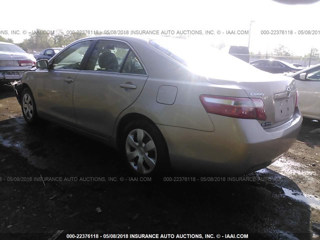 4T1BE46K59U385227 - 2009 TOYOTA CAMRY SE/LE/XLE 金色 照片 3