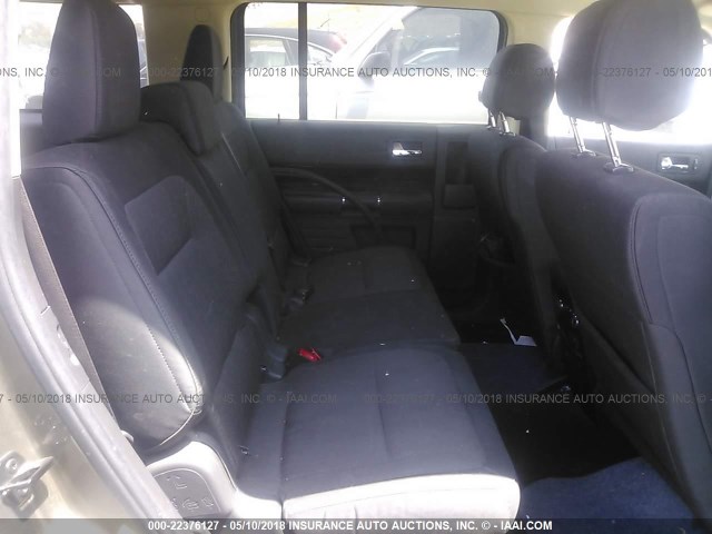 2FMGK5C83DBD03491 - 2013 FORD FLEX SEL رمادي صورة 8