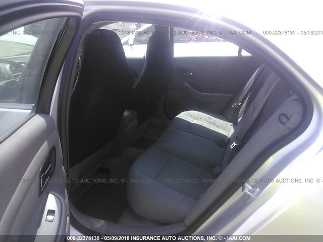 1G11B5SA0DF180531 - 2013 CHEVROLET MALIBU LS 银色 照片 8