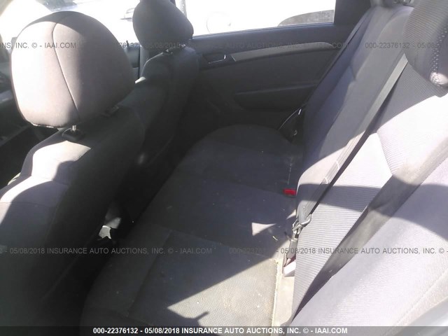 KL1TD56698B271849 - 2008 CHEVROLET AVEO LS WHITE photo 8