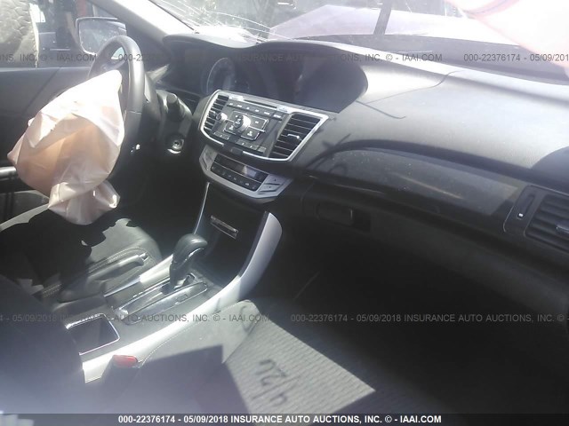 1HGCR2F57EA252803 - 2014 HONDA ACCORD SPORT 勃艮第红 照片 5