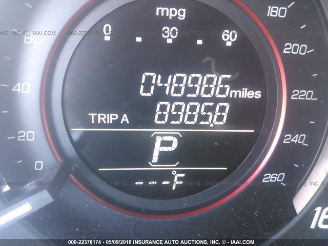 1HGCR2F57EA252803 - 2014 HONDA ACCORD SPORT 勃艮第红 照片 7