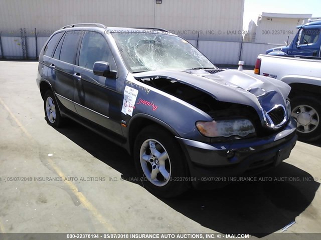 5UXFA53543LV99563 - 2003 BMW X5 3.0I GRAY photo 1