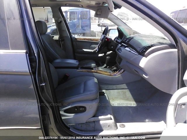 5UXFA53543LV99563 - 2003 BMW X5 3.0I GRAY photo 5