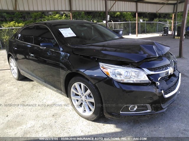 1G11H5SL7EF118464 - 2014 CHEVROLET MALIBU LTZ 黑色 照片 1