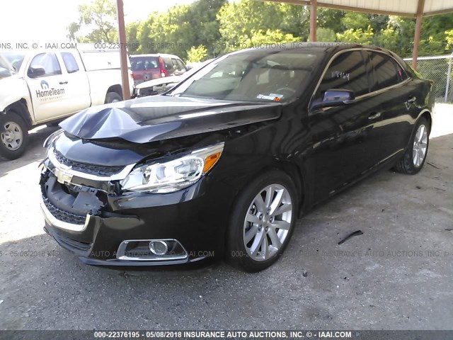 1G11H5SL7EF118464 - 2014 CHEVROLET MALIBU LTZ 黑色 照片 2