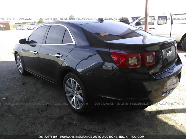 1G11H5SL7EF118464 - 2014 CHEVROLET MALIBU LTZ 黑色 照片 3