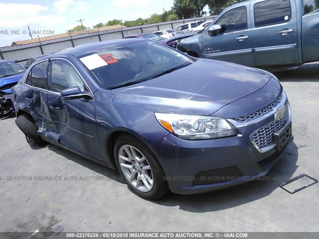 1G11C5SL5EF131227 - 2014 CHEVROLET MALIBU 1LT BLUE photo 1