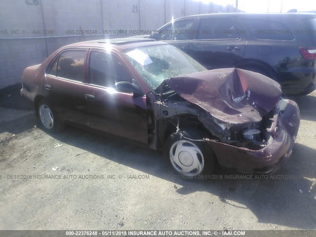 1NXBR18E1YZ337667 - 2000 TOYOTA COROLLA VE/CE/LE 栗色 照片 1