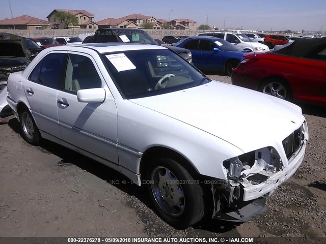 WDBHA29G6YA827310 - 2000 MERCEDES-BENZ C 280 WHITE photo 1