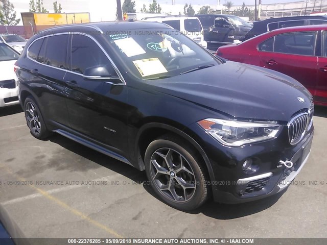 WBXHT3C38GP889765 - 2016 BMW X1 XDRIVE28I Черный фото 1