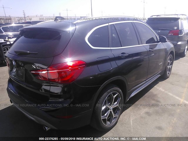 WBXHT3C38GP889765 - 2016 BMW X1 XDRIVE28I Черный фото 4
