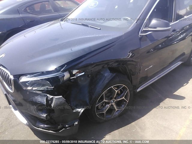 WBXHT3C38GP889765 - 2016 BMW X1 XDRIVE28I Черный фото 6