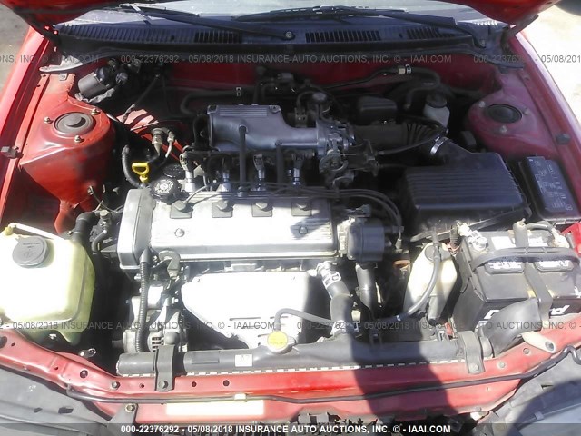 1NXAE09B1SZ349296 - 1995 TOYOTA COROLLA LE/DX 红色 照片 10
