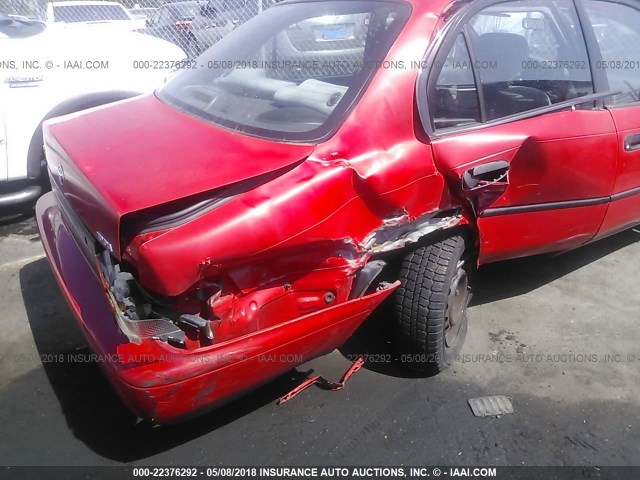 1NXAE09B1SZ349296 - 1995 TOYOTA COROLLA LE/DX 红色 照片 6