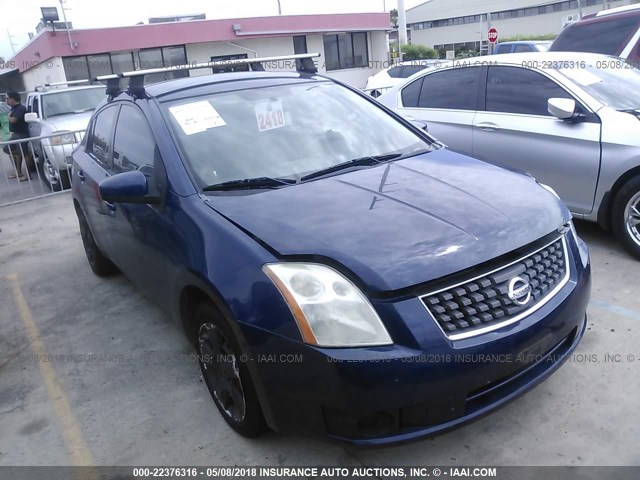 3N1AB61E47L707193 - 2007 NISSAN SENTRA 2.0/2.0S/2.0SL BLUE photo 1