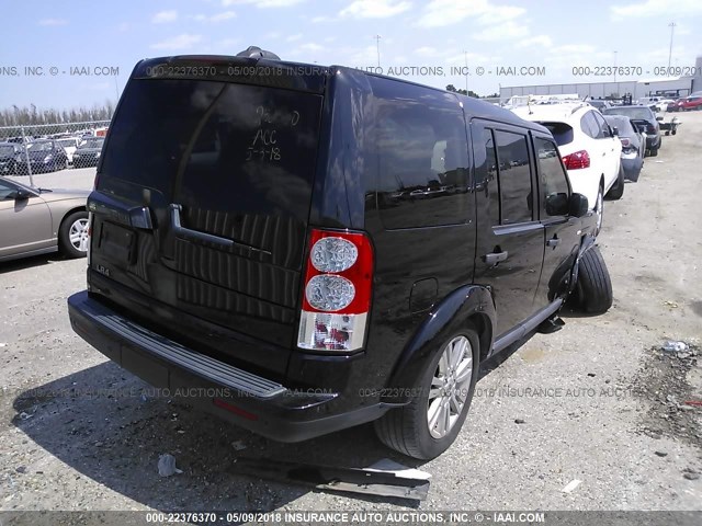 SALAK2D45AA518651 - 2010 LAND ROVER LR4 HSE LUXURY BLACK photo 4