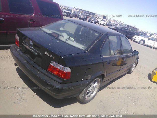 WBACA531XPFG06425 - 1993 BMW 318 I BLACK photo 4