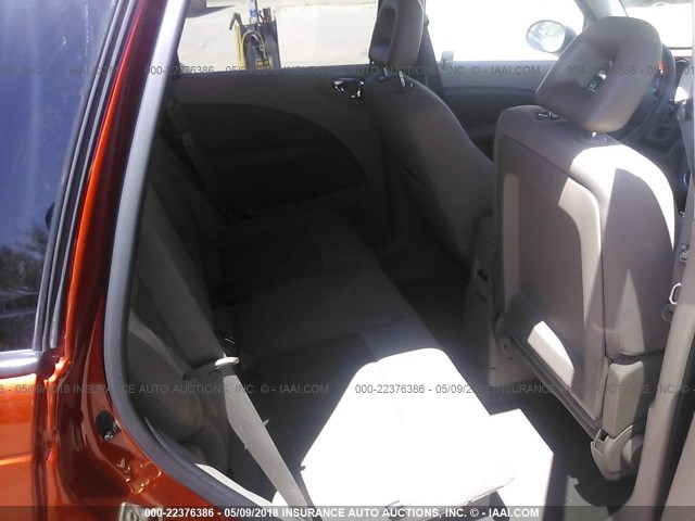 3A4FY58B57T598924 - 2007 CHRYSLER PT CRUISER TOURING ORANGE photo 8